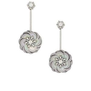 Kate Spade Snowy Nights Crystal Linear Earrings